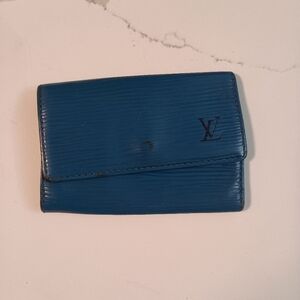 Louis Vuitton Blue Epi Leather Toledo Multicles 6 Key Holder